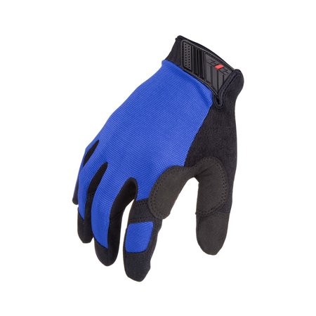 212 PERFORMANCE Touchscreen Compatible Mechanic Gloves in Blue, Medium MGTS-BL03-009